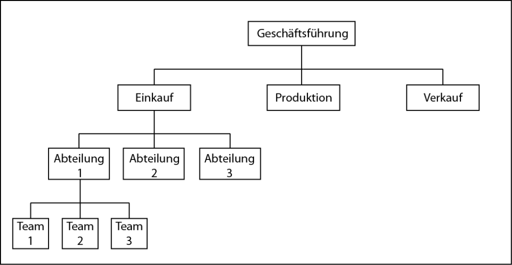 einlinien organisation